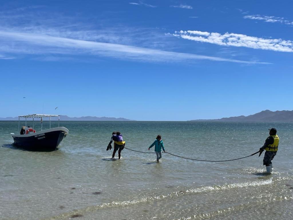 Hotel- Whale Tours And Sport Fishing Vista Mag-Bay Puerto San Carlos エクステリア 写真